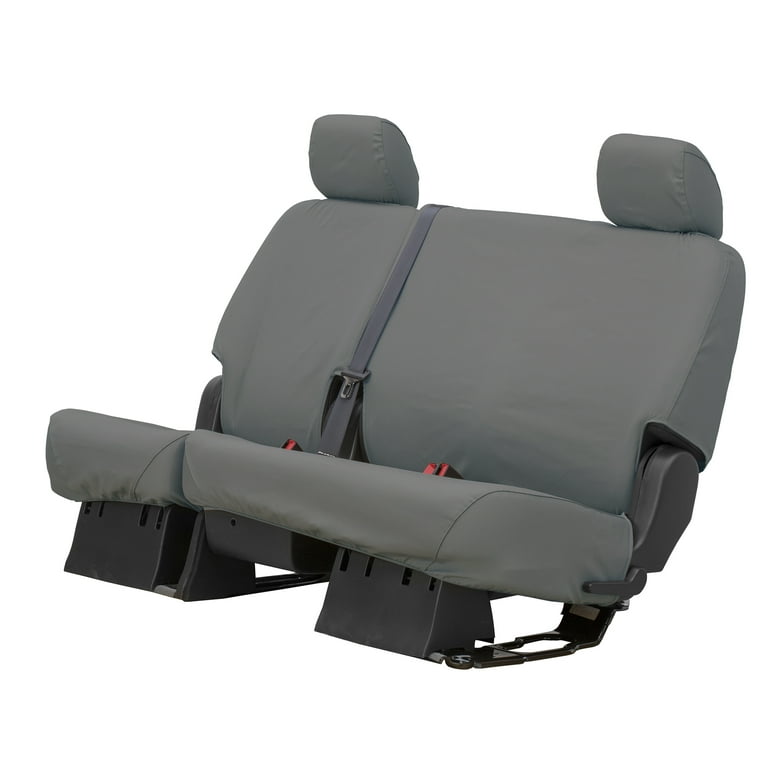 Covercraft 19-24 Ford F-250 Polycotton SeatSaver Custom Second Row Seat Covers - Charcoal