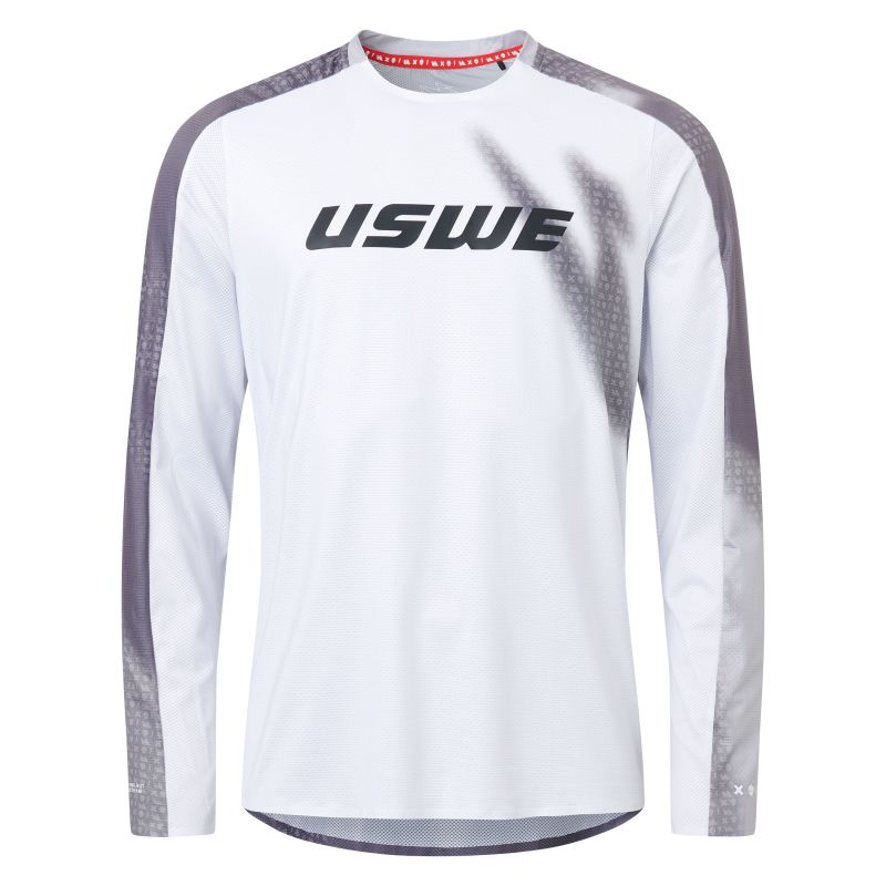 USWE Kalk Off-Road Jersey Adult White - M