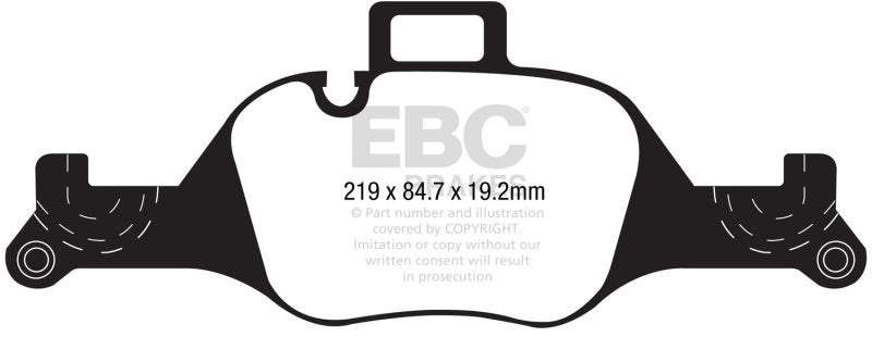 EBC GreenStuff Front Brake Pads - DP22289