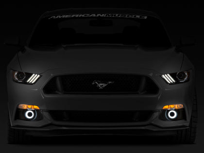 Raxiom 15-17 Ford Mustang LED Halo Fog Lights (w/ Factory Fog Lights)