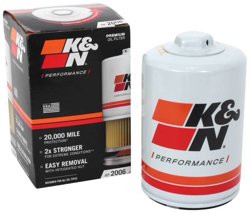 K&N Universal Performance Gold Oil Filter K&N Engineering
