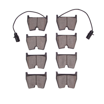 R1 03-16 Lamborghini Gallardo Front Semi Met Brake Pads