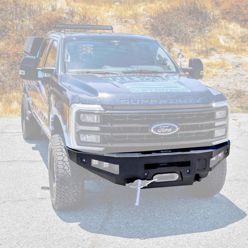 Westin 23-24 Ford F250/350 Pro-Series Front Bumper - Textured Black Westin