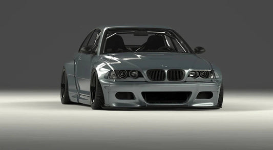 GReddy 99-06 BMW E46 Coupe Pandem Wide Body Blister Kit (SPECIAL ORDER)