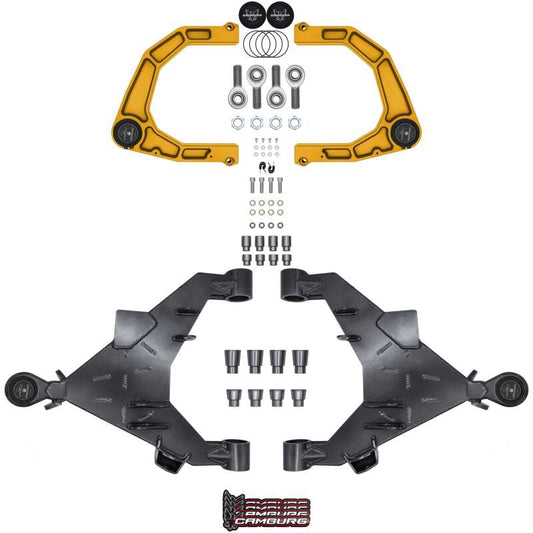 Camburg 22-25 Toyota Tundra 2wd/4wd Trail Series L/T Kit (BILLET XJ UCA) (GOLD)