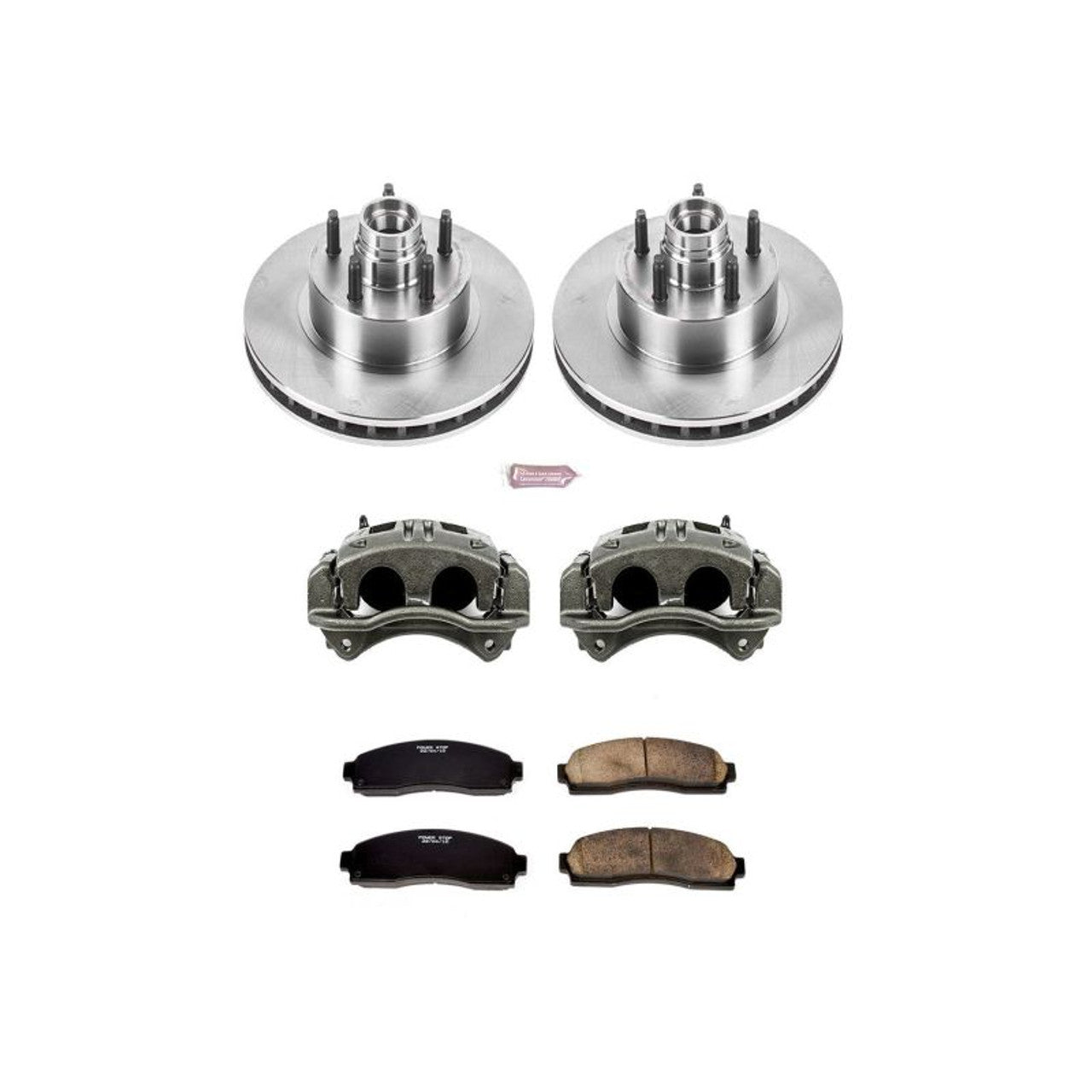 Power Stop 10-11 Ford Ranger Front & Rear Z17 Evolution Geomet Coated Brake Kit