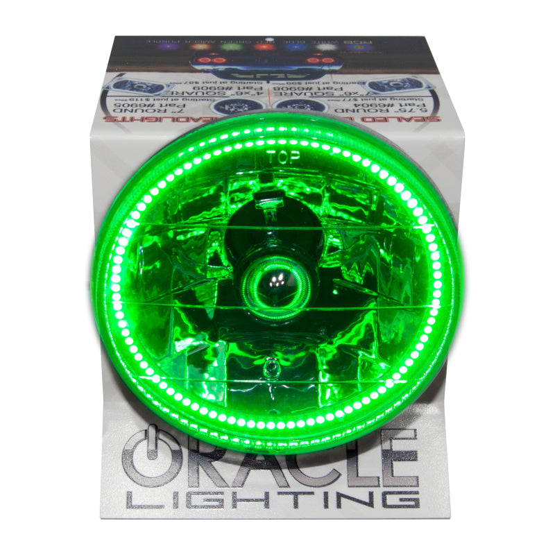 Oracle 5.75 Sealed Beam Powered Display - Green SEE WARRANTY