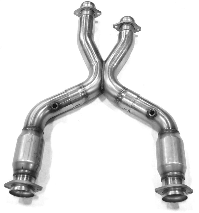 Kooks 96-04 Ford Mustang SVT Cobra Mach 1 SVT Cobra 1-5/8 x 1-3/4 x 3 4V Header & Catted X-Pipe Kit Kooks Headers