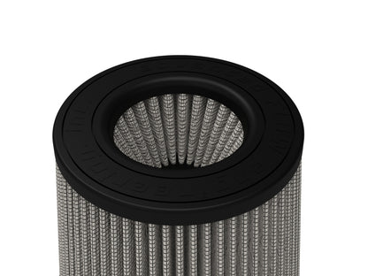 aFe Momentumint Rplcmnt Air Filter w/ Pro DRY S Media 3-1/8inF x 6inB x 4-1/2inT (Invert) x 6-1/4inH