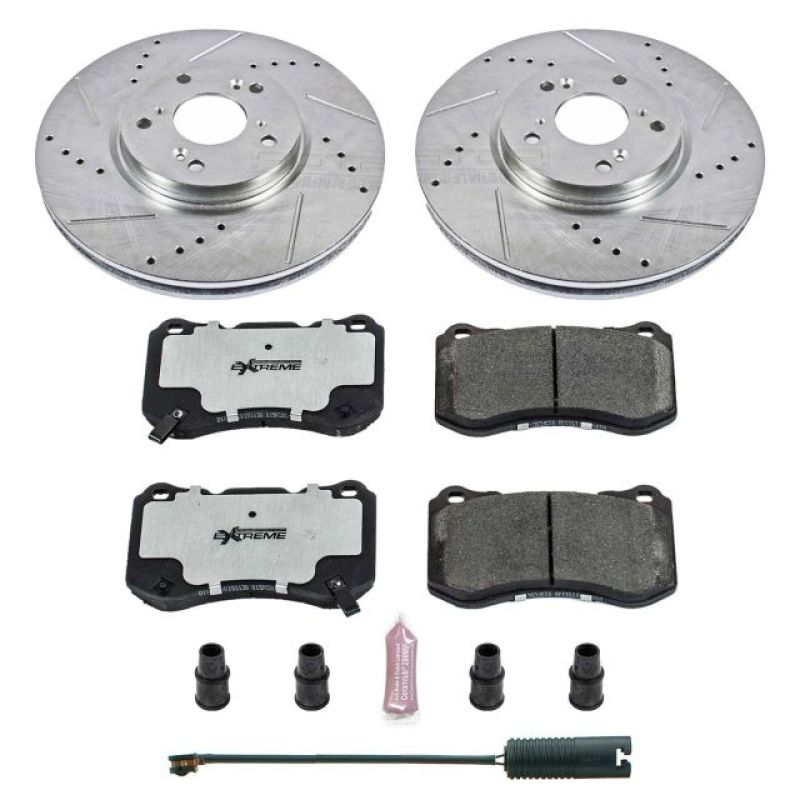 Power Stop 98-02 BMW Z3 Rear Z26 Street Warrior Brake Kit PowerStop