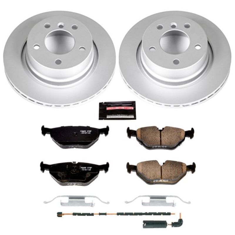 Power Stop 03-08 BMW Z4 Rear Z23 Evolution Sport Coated Brake Kit PowerStop