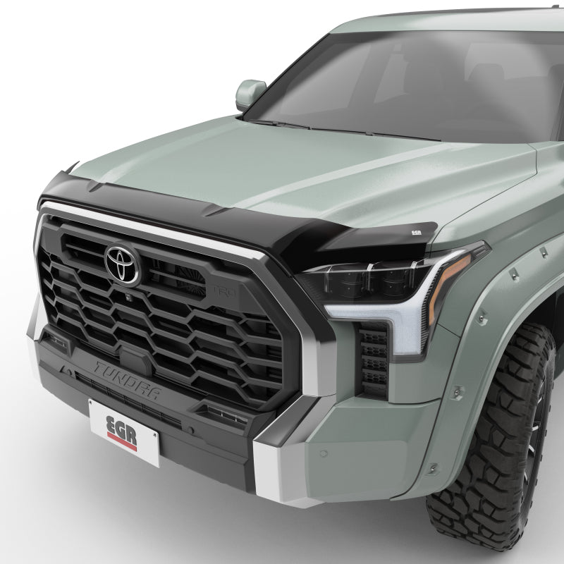 EGR 22-23 Toyota Tundra Superguard Hood Guard - Dark Smoke