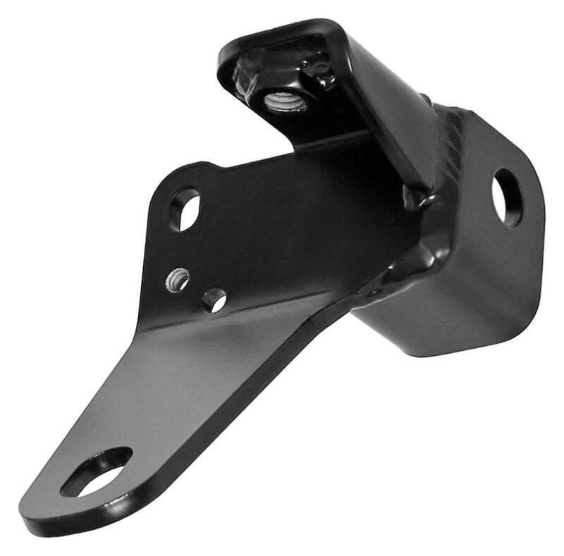 RockJock Left Rear Antirock Sway Bar Axle Bracket - Steel (Fits RJ-256200-101 / 103)