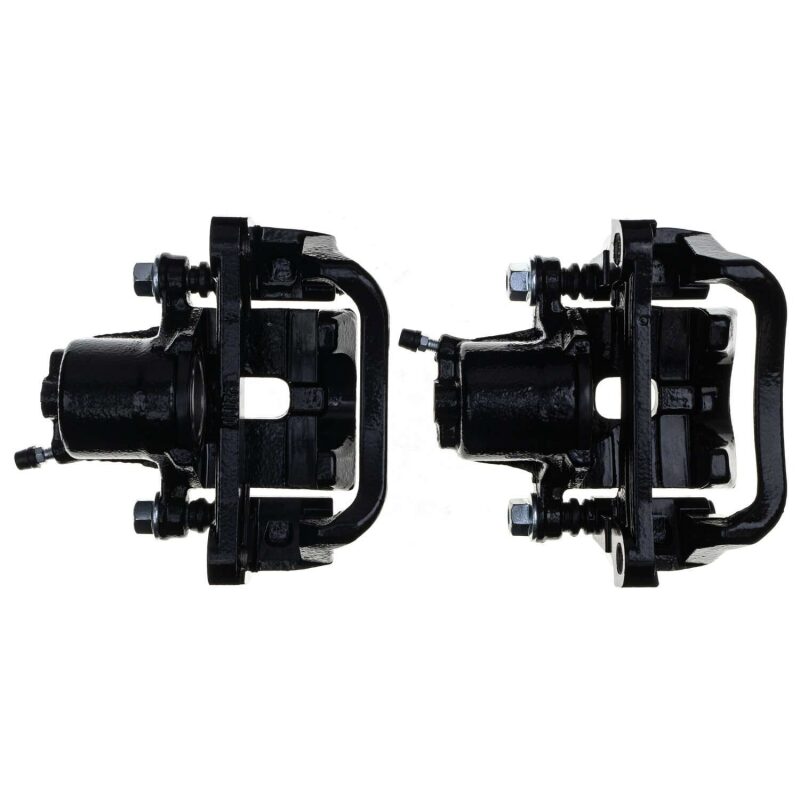 Power Stop 08-15 Toyota Sequoia Rear Black Caliper - Pair w/Bracket PowerStop