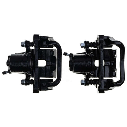 Power Stop 08-15 Toyota Sequoia Rear Black Caliper - Pair w/Bracket PowerStop