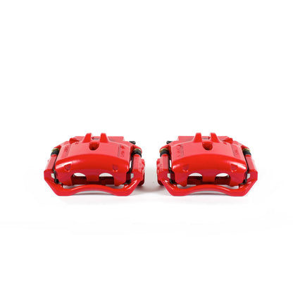 Power Stop 02-05 Ford Thunderbird Front Red Calipers w/Brackets - Pair PowerStop