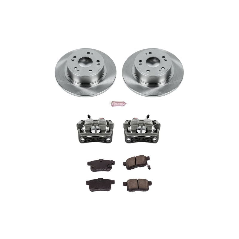 Power Stop 11-14 Acura TSX Rear Autospecialty Brake Kit w/Calipers PowerStop