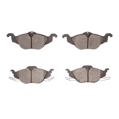 R1 Front Semi-Metallic Brake Pads 2000-2005 Chevrolet Astra (Mexico) & More - 2311-1532-00