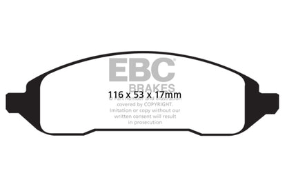 EBC GreenStuff Rear Brake Pads - DP61694 EBC