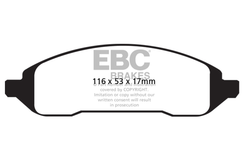 EBC GreenStuff Rear Brake Pads - DP61694