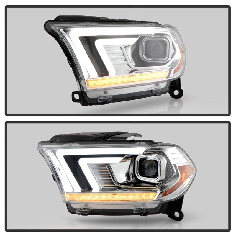 Spyder Dodge Durango 11-13 Halogen Model Only Projector Headlights - Chrome PRO-YD-DDU11SI-C SPYDER