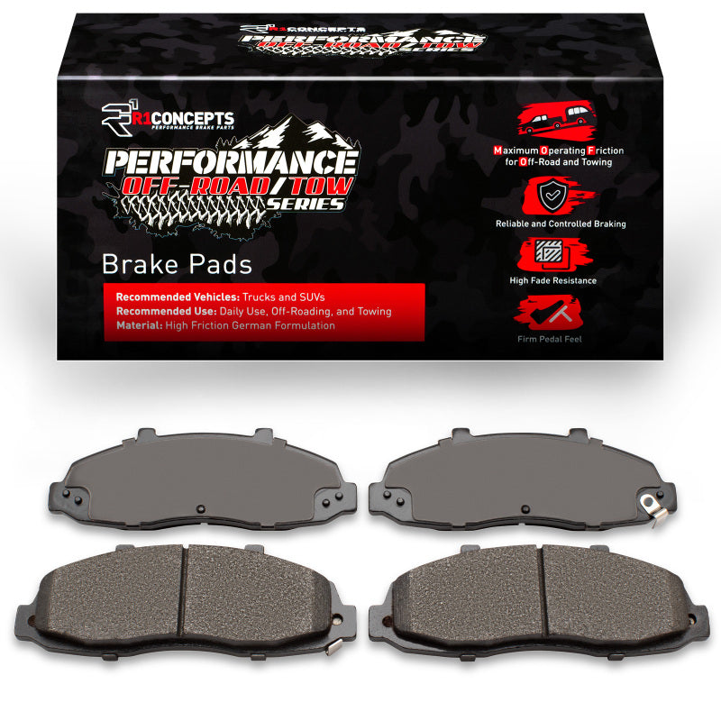 R1 97-04 Lincoln Blackwood Front Off-Road/Tow Brake Pads
