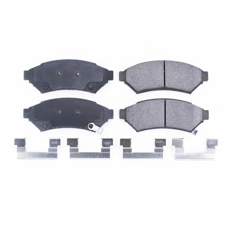 Power Stop 05-09 Buick Allure Front Z17 Evolution Ceramic Brake Pads w/Hardware PowerStop