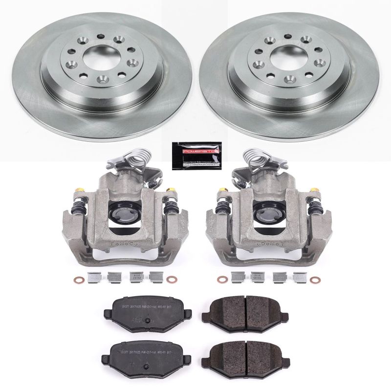 Power Stop 2009 Ford Flex Rear Autospecialty Brake Kit w/Calipers PowerStop