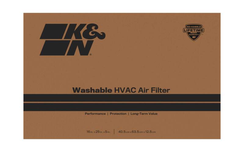 K&N HVAC Filter 16 X 25 X 5 Merv 8