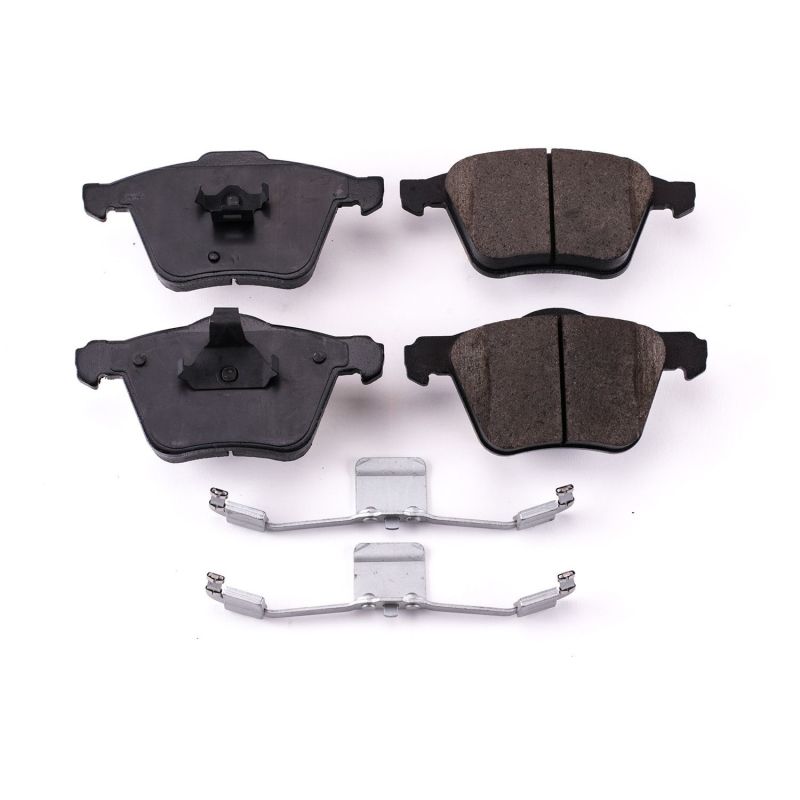 Power Stop 03-08 Volvo XC90 Front Z17 Evolution Ceramic Brake Pads w/Hardware PowerStop