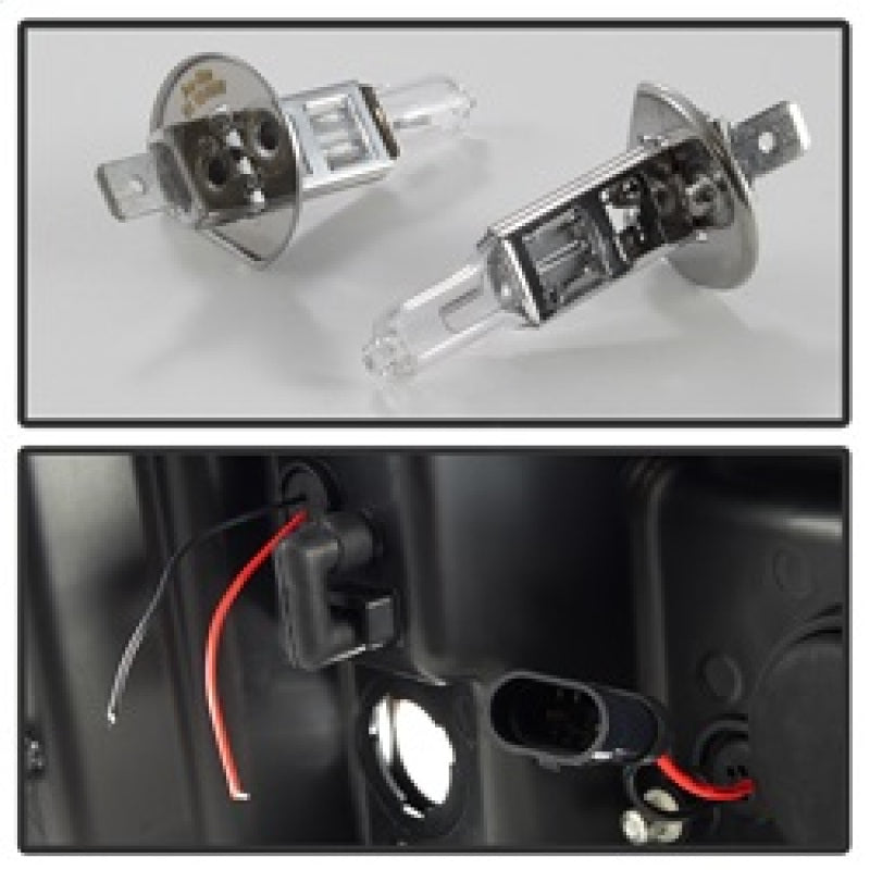 Spyder Chevy Silverado 1500 07-13 V2 Projector Headlights - LED DRL - Black PRO-YD-CS07V2-DRL-BK SPYDER