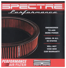 Load image into Gallery viewer, Spectre 1985 Cadillac Seville 5.7L V8 DSL Air Filter 14in. X 3in. - Red