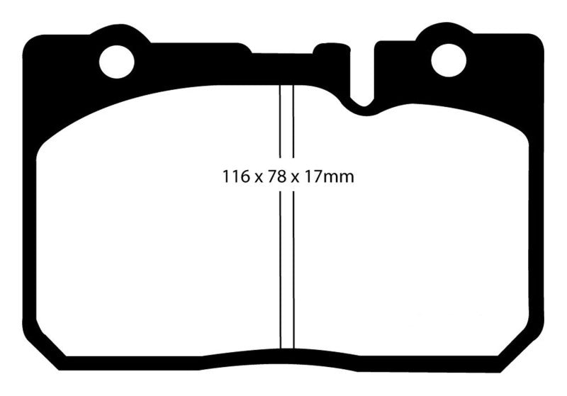 EBC Ultimax2 Front Brake Pads - UD665