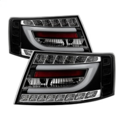 Spyder Audi A6 05-08 4Dr Sedan Only Version 2 Light Bar LED Tail Lights Blk ALT-YD-AA605V2-LBLED-BK SPYDER