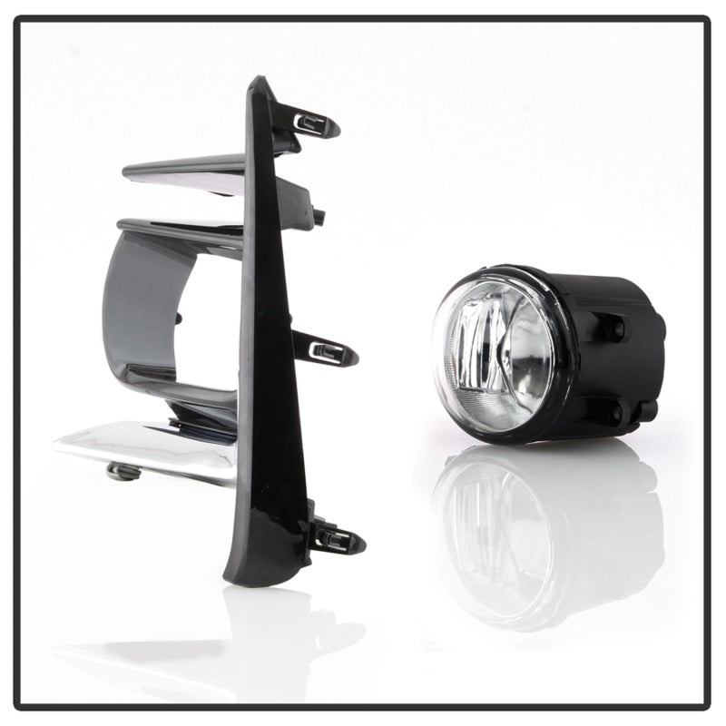 Spyder Toyota Sienna 2018-2019 OEM Fog Lights w/OEM Fit Switch - H8(Included) -  Clear SPYDER