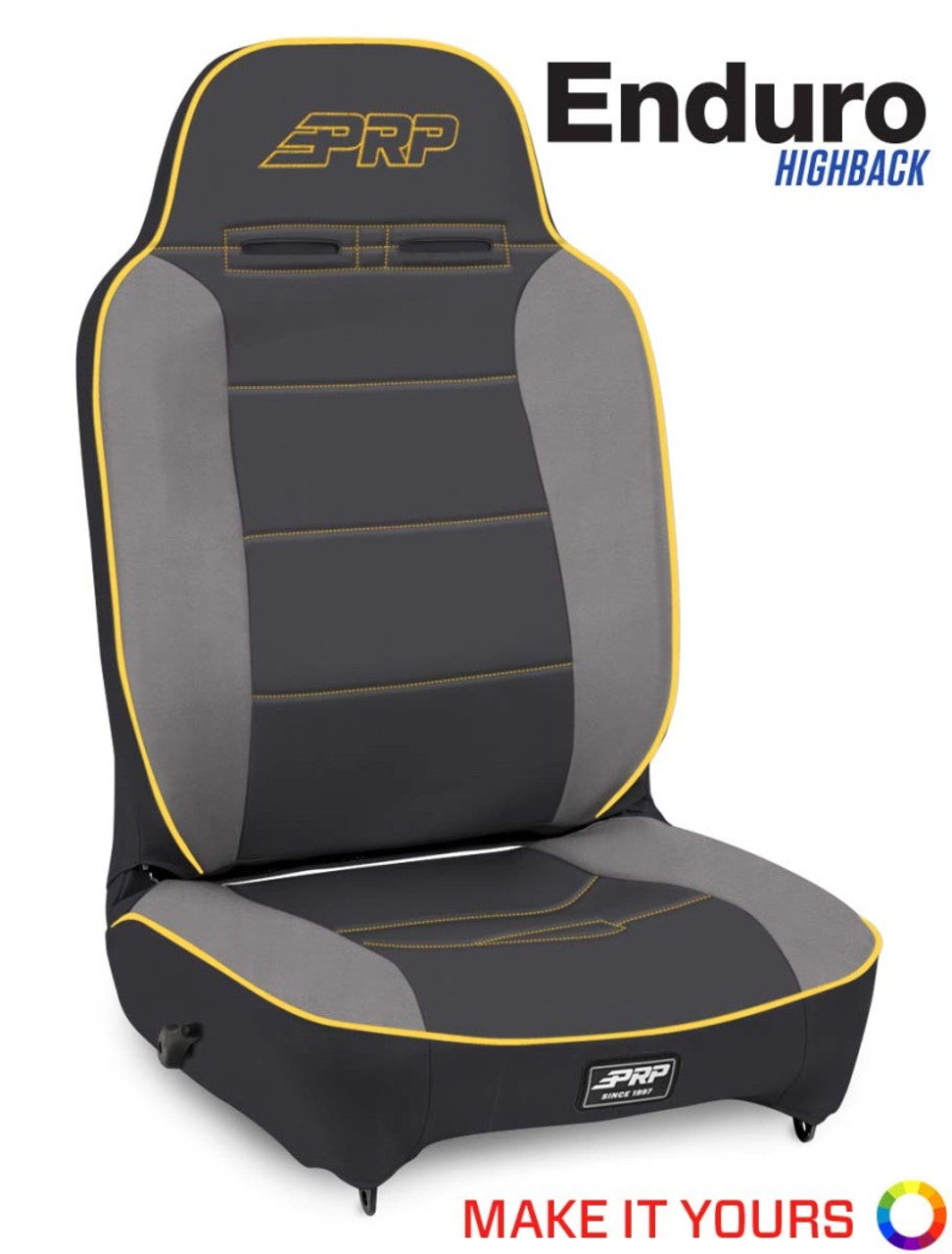 PRP Enduro Elite Reclining 2 In. Extra Tall / Extra Wide Suspension Seat (Driver Side)