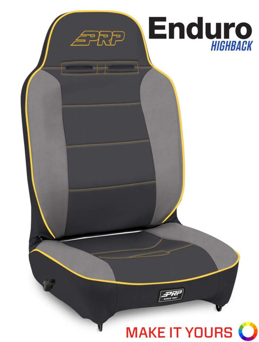 PRP Enduro Elite Reclining 2 In. Extra Tall / Extra Wide Suspension Seat (Driver Side) A31061044