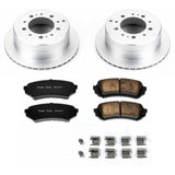 Power Stop 98-07 Lexus LX470 Rear Z17 Evolution Geomet Coated Brake Kit