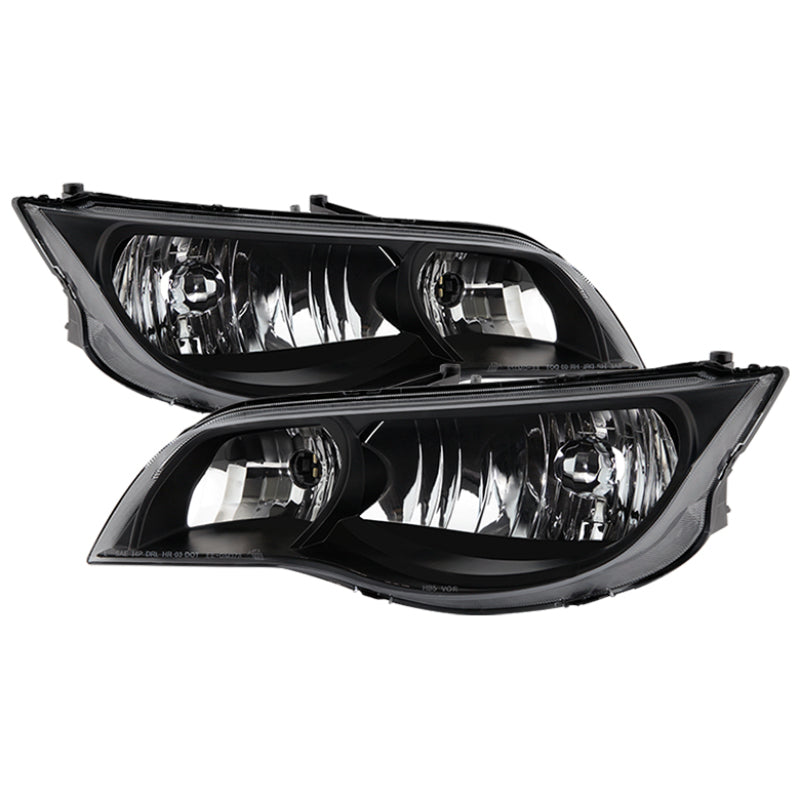 xTune Saturn ION Coupe 03-07 (Not Sedan) OEM Style Headlights - Black HD-JH-SAION-2D-BK SPYDER