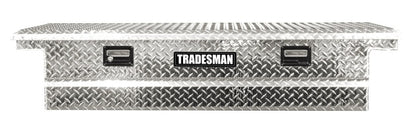 Tradesman Aluminum Single Lid Cross Bed Truck Tool Box (63in.) - Brite Tradesman