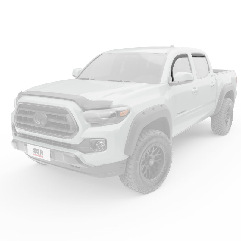 EGR 16-17 Toyota Tacoma In-Channel Window Visors - Matte (575085)