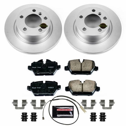 Power Stop 11-16 Mini Cooper Countryman Rear Z23 Evolution Sport Coated Brake Kit PowerStop