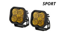 Load image into Gallery viewer, Diode Dynamics SS3 LED Pod Sport - Yellow Driving Standard (Pair)