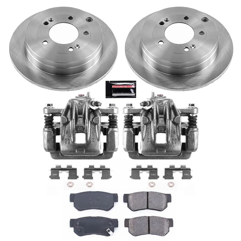Power Stop 06-09 Hyundai Azera Rear Autospecialty Brake Kit w/Calipers PowerStop