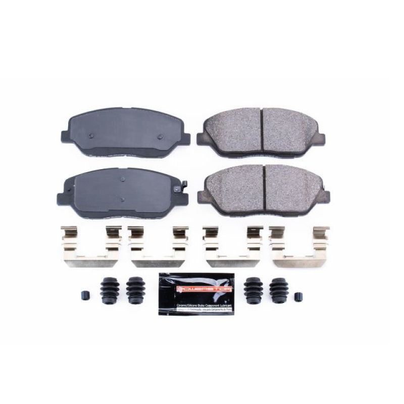 Power Stop 09-11 Kia Borrego Front Z23 Evolution Sport Brake Pads w/Hardware PowerStop