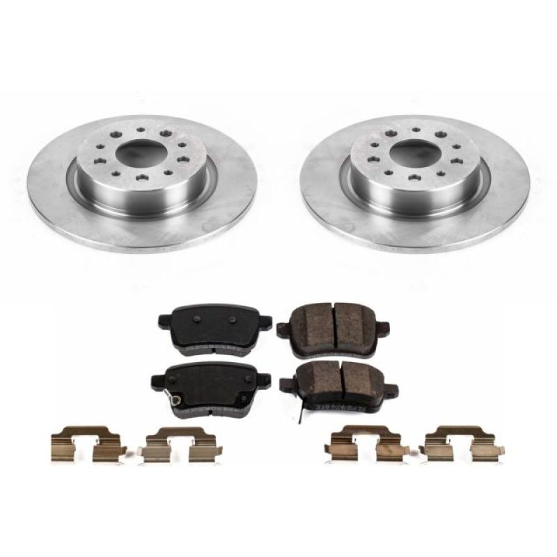 Power Stop 14-19 Fiat 500L Rear Autospecialty Brake Kit PowerStop