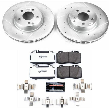 Power Stop 03-06 Mercedes-Benz E500 Front Z26 Street Warrior Brake Kit PowerStop