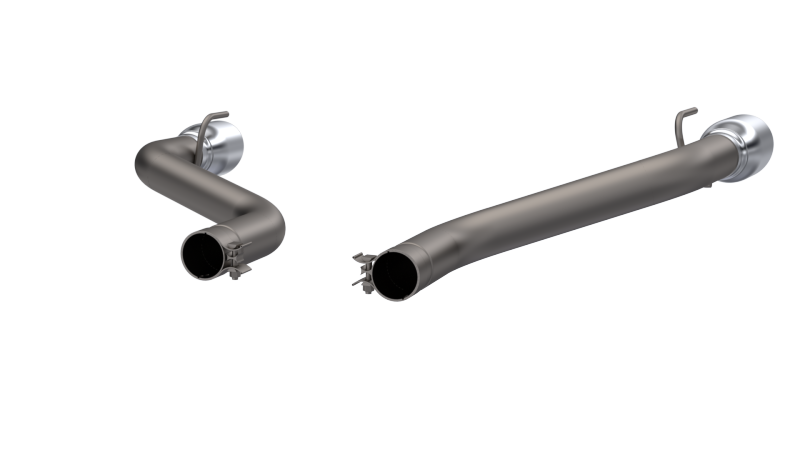 QTP 16-18 Chevrolet Camaro SS 6.2L 304SS Eliminator Muffler Delete Axle Back Exhaust w/4.5in Tips QTP