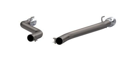 QTP 16-18 Chevrolet Camaro SS 6.2L 304SS Eliminator Muffler Delete Axle Back Exhaust w/4.5in Tips QTP