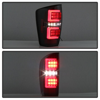 Spyder 16-17 Toyota Tacoma LED Tail Lights - Black (ALT-YD-TT16-LED-BK) SPYDER